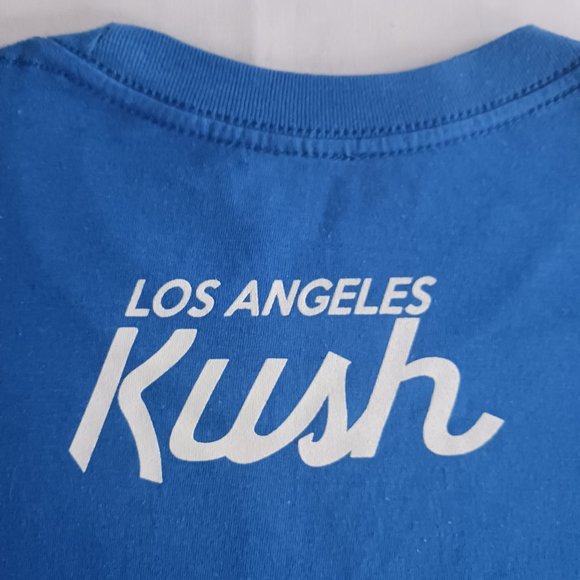 T Shirt Cotton Los Angeles CA LA Kush Dispensary Adult Size S Small NWT New - Picture 3 of 5
